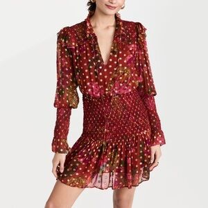 Farm Rio - Printed Smocked Dress